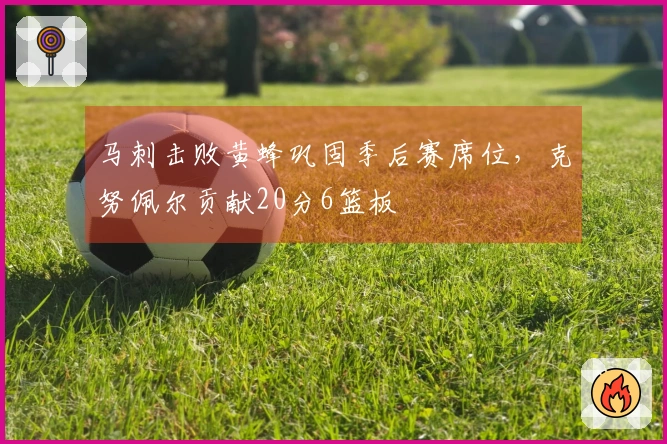 马刺击败黄蜂巩固季后赛席位，克努佩尔贡献20分6篮板